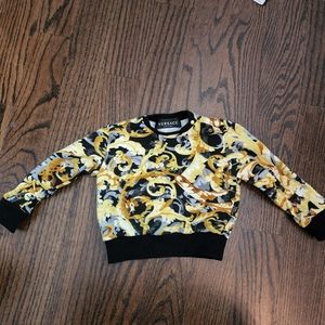 Versace toddler baroccoflage sweatshirt